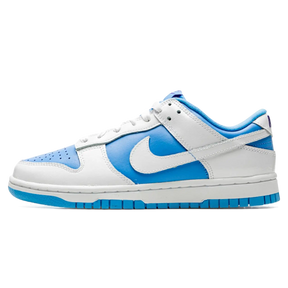 Tênis Nike Dunk Low Feminino "Reverse University Blue" Branco / Azul