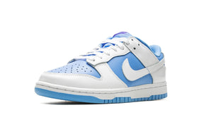 Tênis Nike Dunk Low Feminino "Reverse University Blue" Branco / Azul