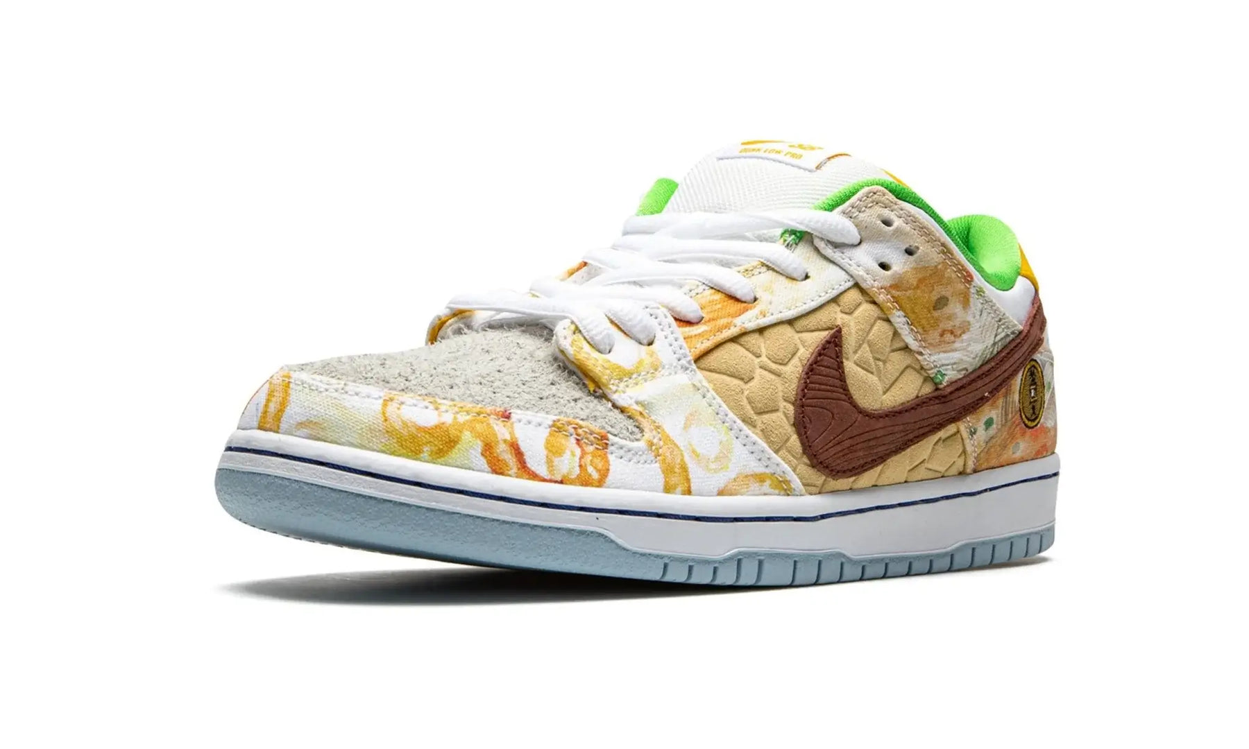 Tênis Nike Dunk Low SB "Street Hawker" Colorido