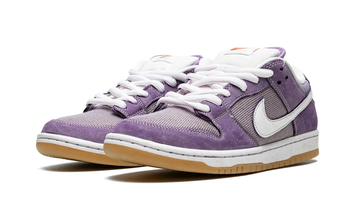 Tênis Nike Dunk Low SB "Unbleached" Roxo