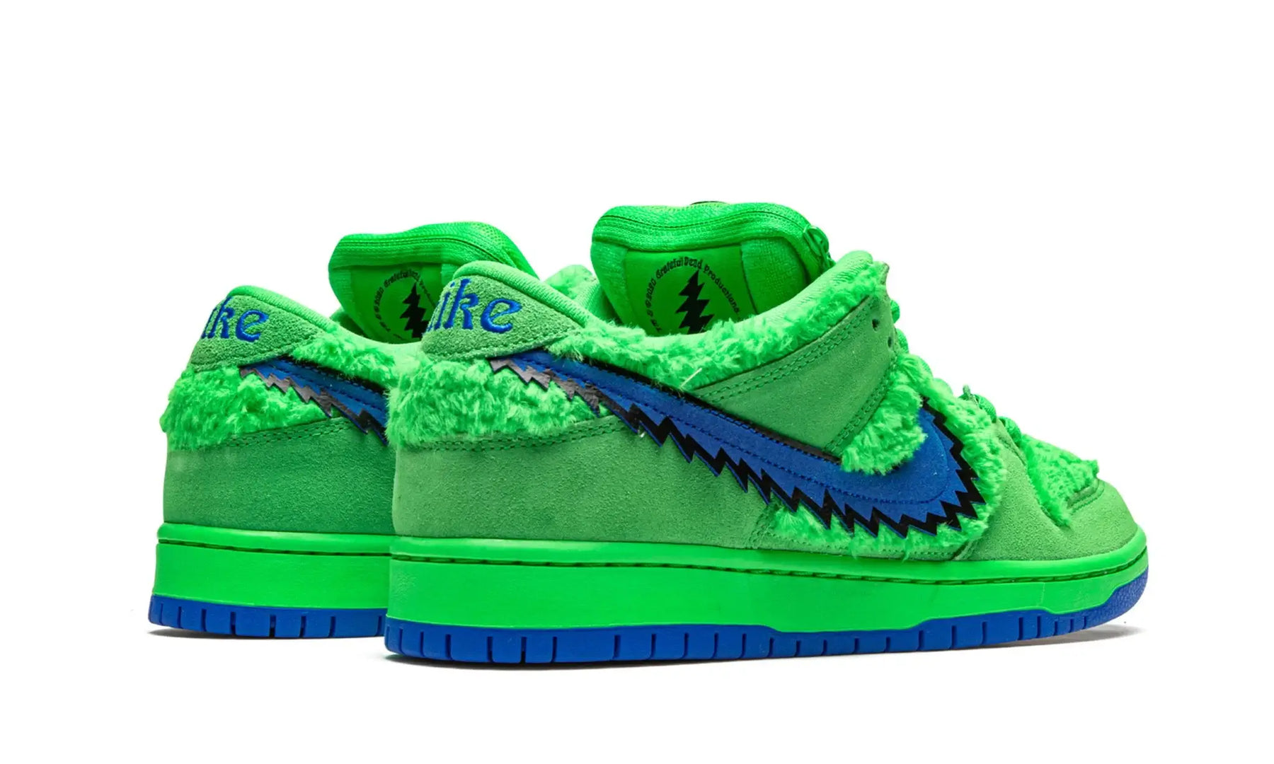 Tênis Nike Dunk Low SB x Grateful Dead "Green Bear" Verde