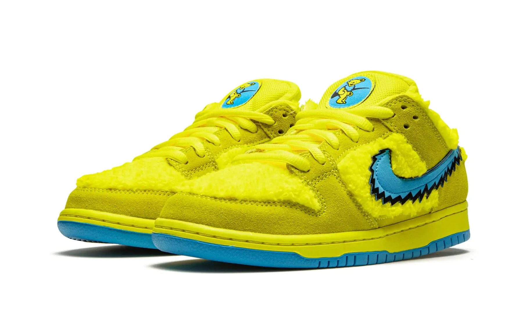 Tênis Nike Dunk Low SB x Grateful Dead "Yellow Bear" Amarelo