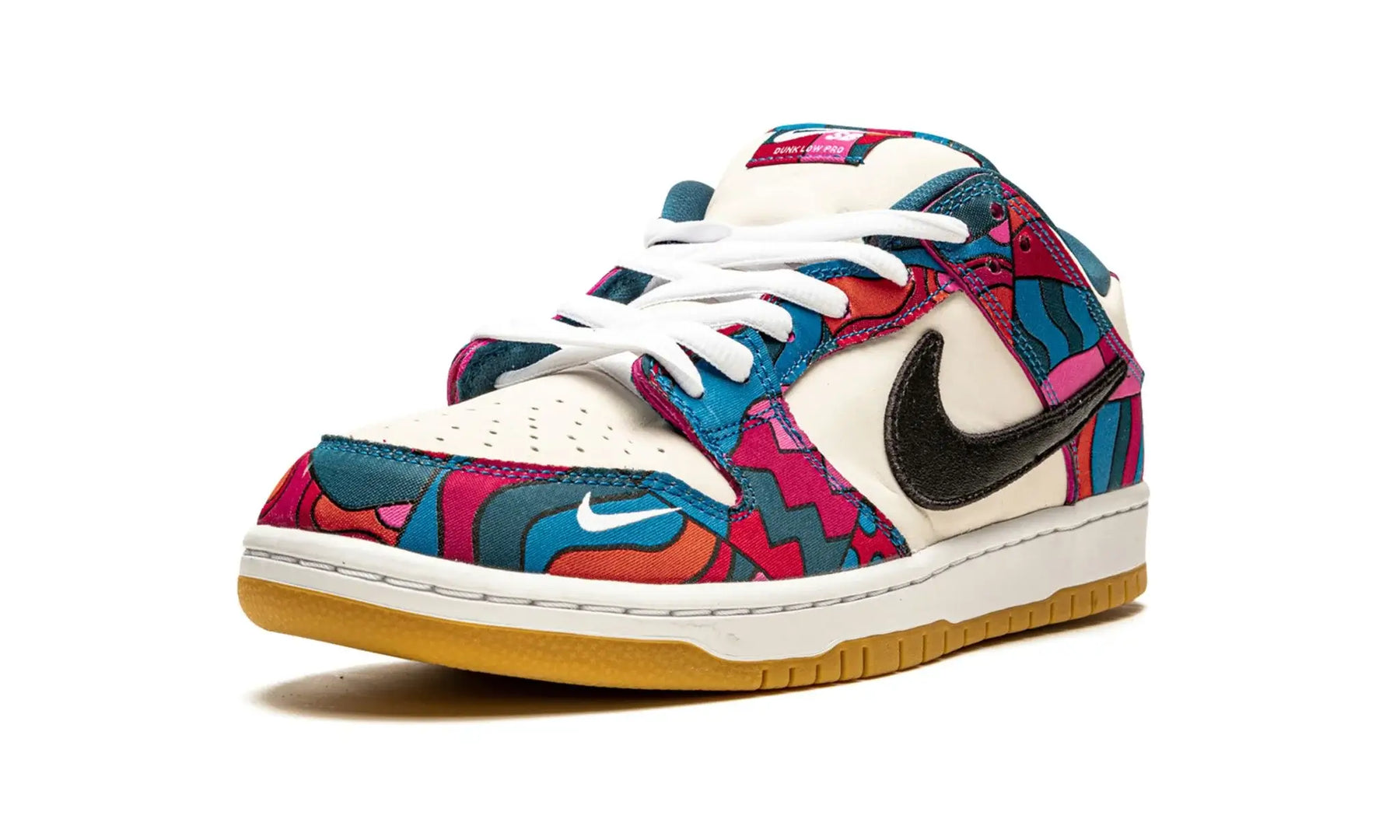 Tênis Nike Dunk Low SB x Parra "Abstract Art" Colorido