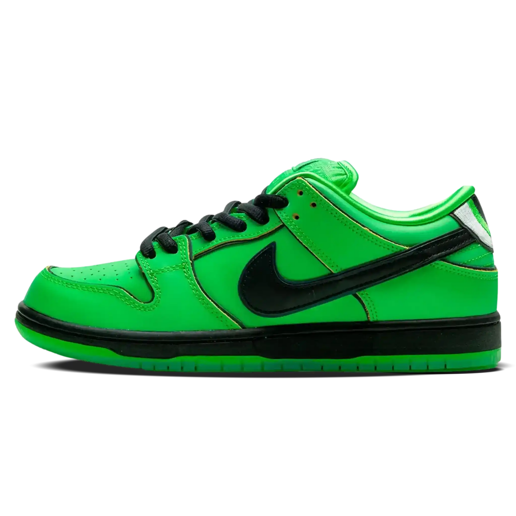 Tênis Nike Dunk Low SB x Meninas Superpoderosas "Buttercup" Verde