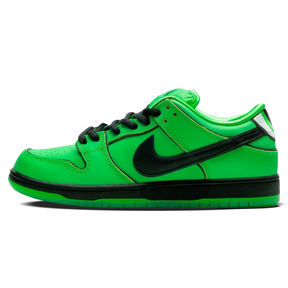 Tênis Nike Dunk Low SB x Meninas Superpoderosas "Buttercup" Verde