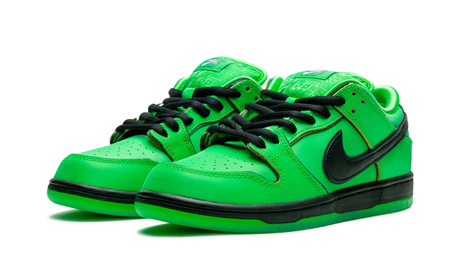 Tênis Nike Dunk Low SB x Meninas Superpoderosas "Buttercup" Verde