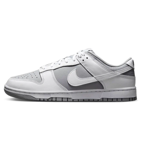 Tênis Nike Dunk Low "White Grey" Branco / Cinza