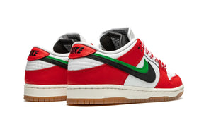 Tênis Nike Dunk Low x Frame "Habib" Vermelho / Branco