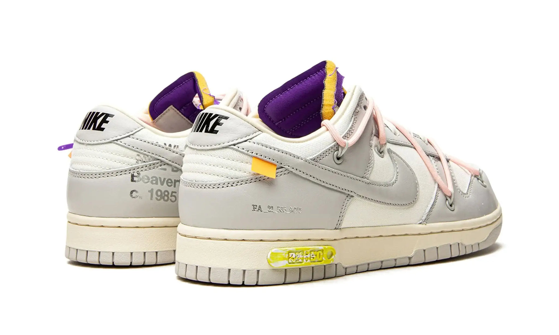 Tênis Nike Dunk Low x Off-White "Lot 24"