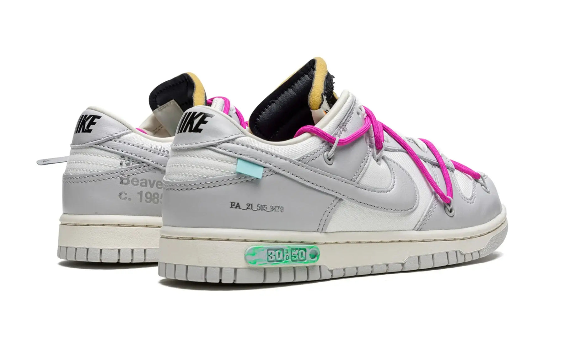 Tênis Nike Dunk Low x Off-White "Lot 30"