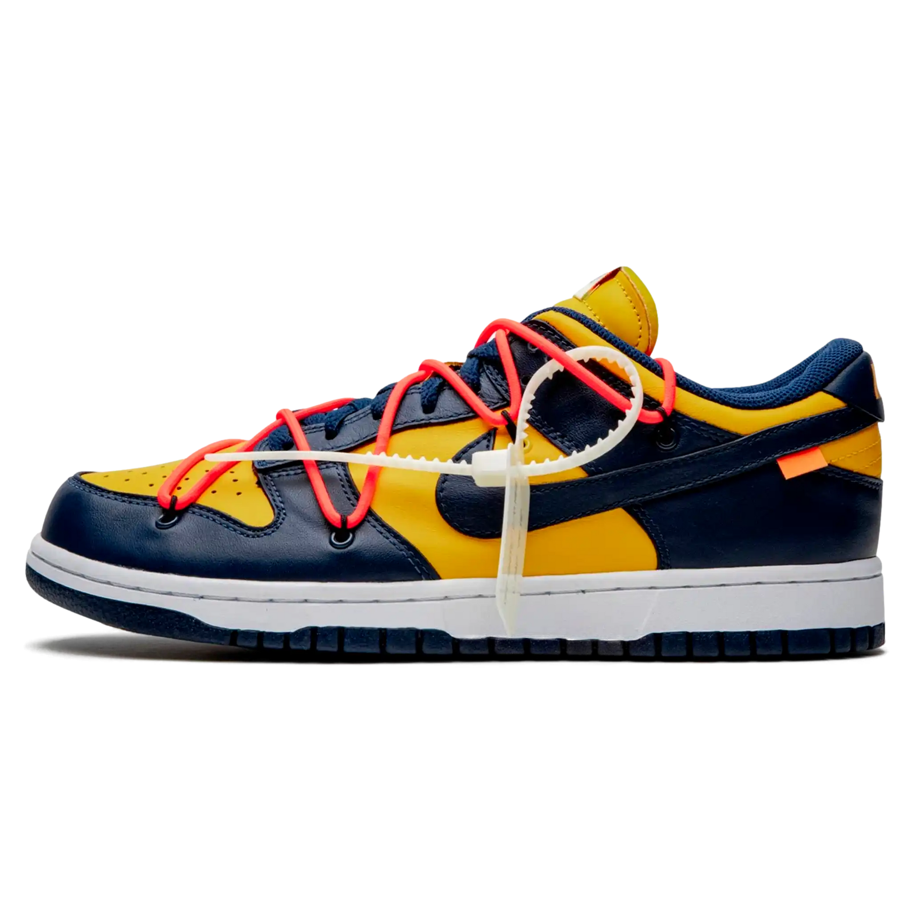 Tênis Nike Dunk Low x Off-White "Michigan"