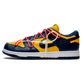 Tênis Nike Dunk Low x Off-White "Michigan"