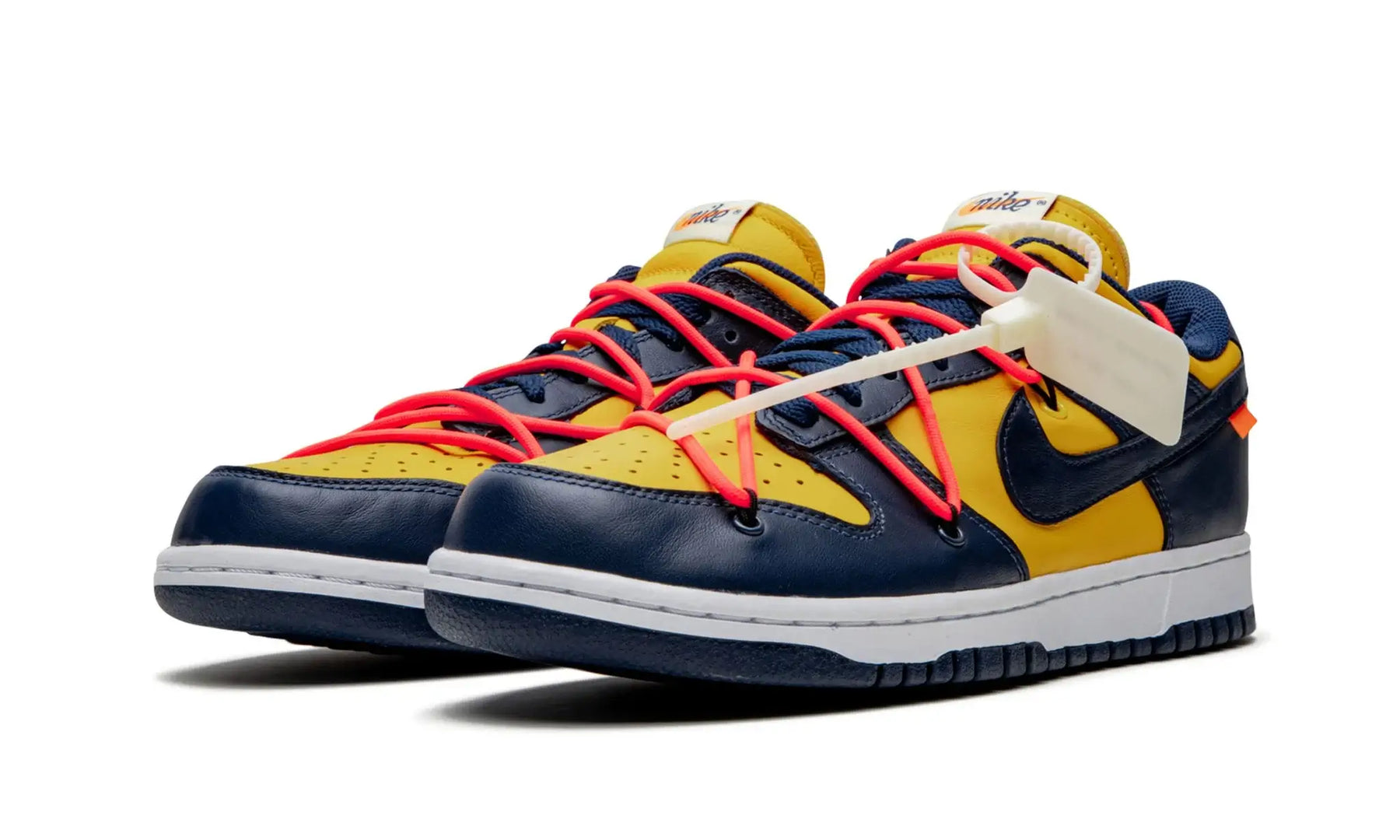 Tênis Nike Dunk Low x Off-White "Michigan"