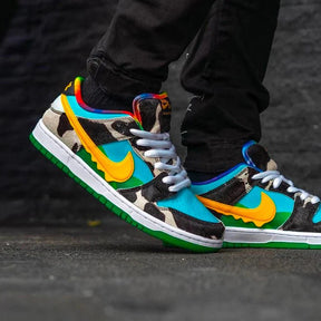 Tênis Nike Dunk Low SB x "Ben & Jerry's" Colorido