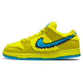 Tênis Nike Dunk Low SB x Grateful Dead "Yellow Bear" Amarelo