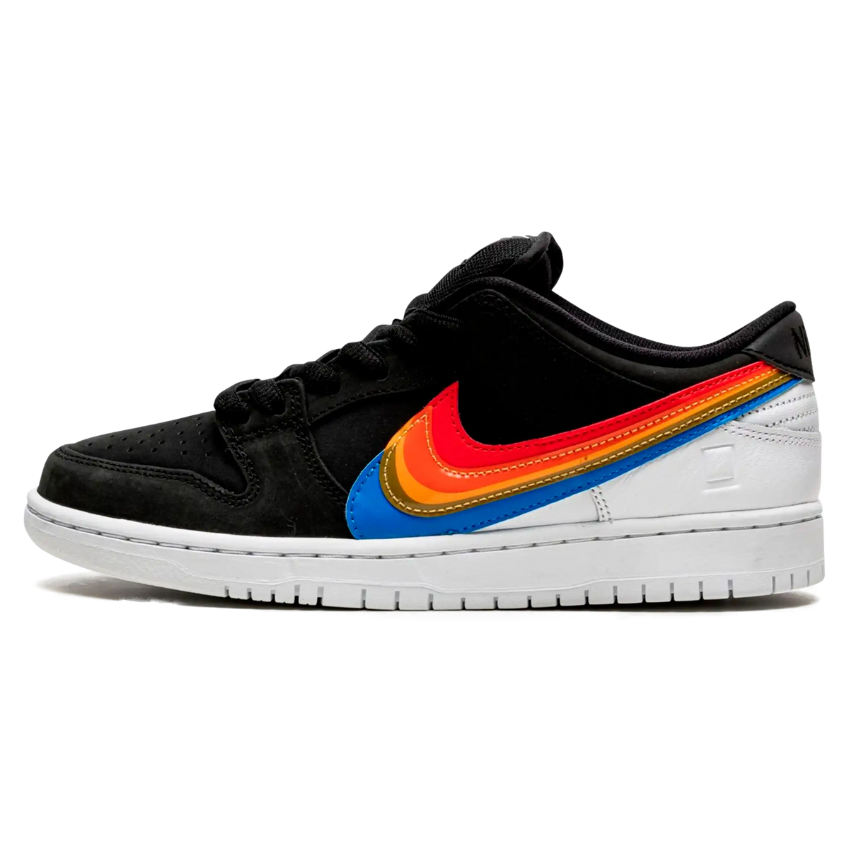 Tênis Nike Dunk Low SB "Polaroid" Preto / Colorido