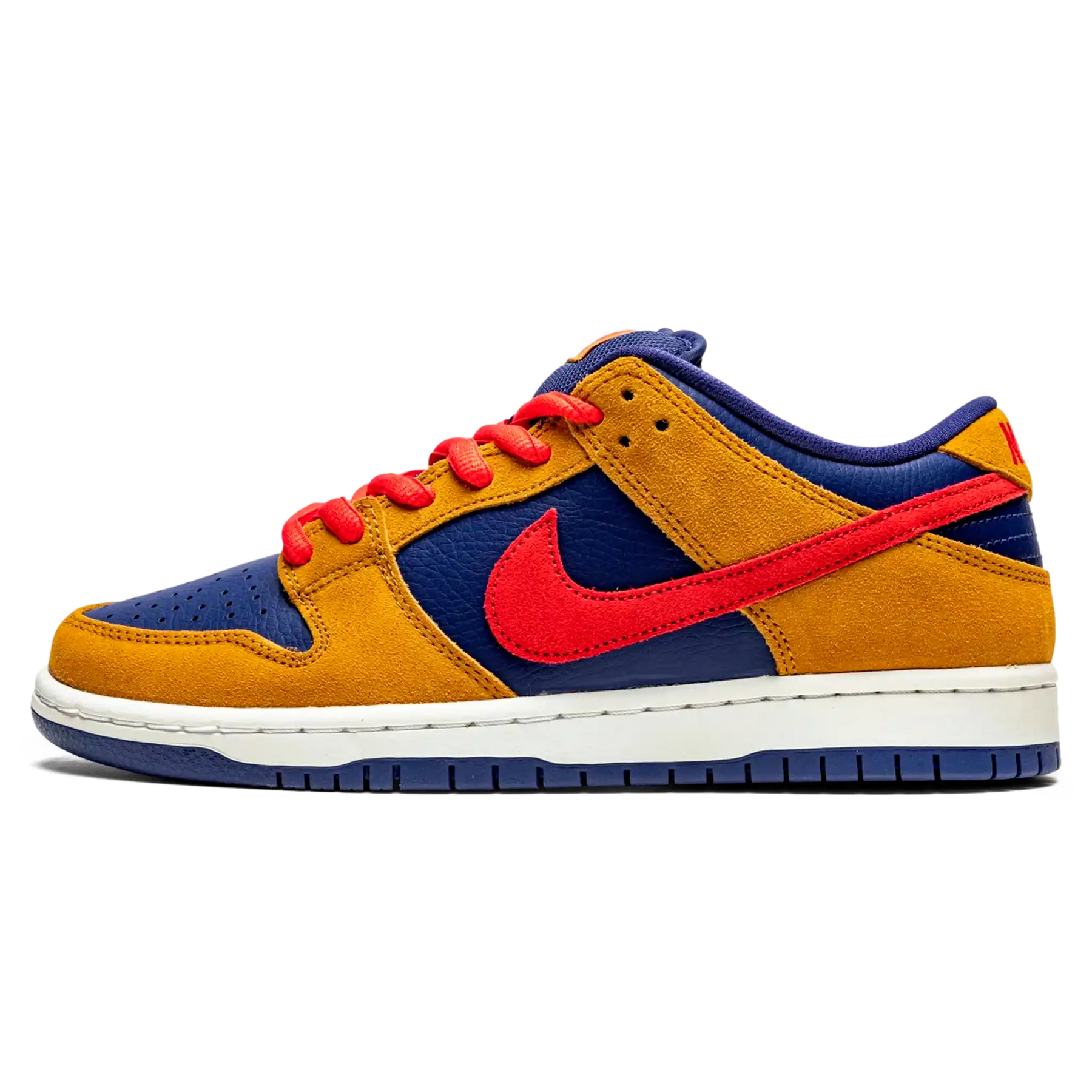 Tênis Nike Dunk Low SB "Papa Bear" Marrom / Azul