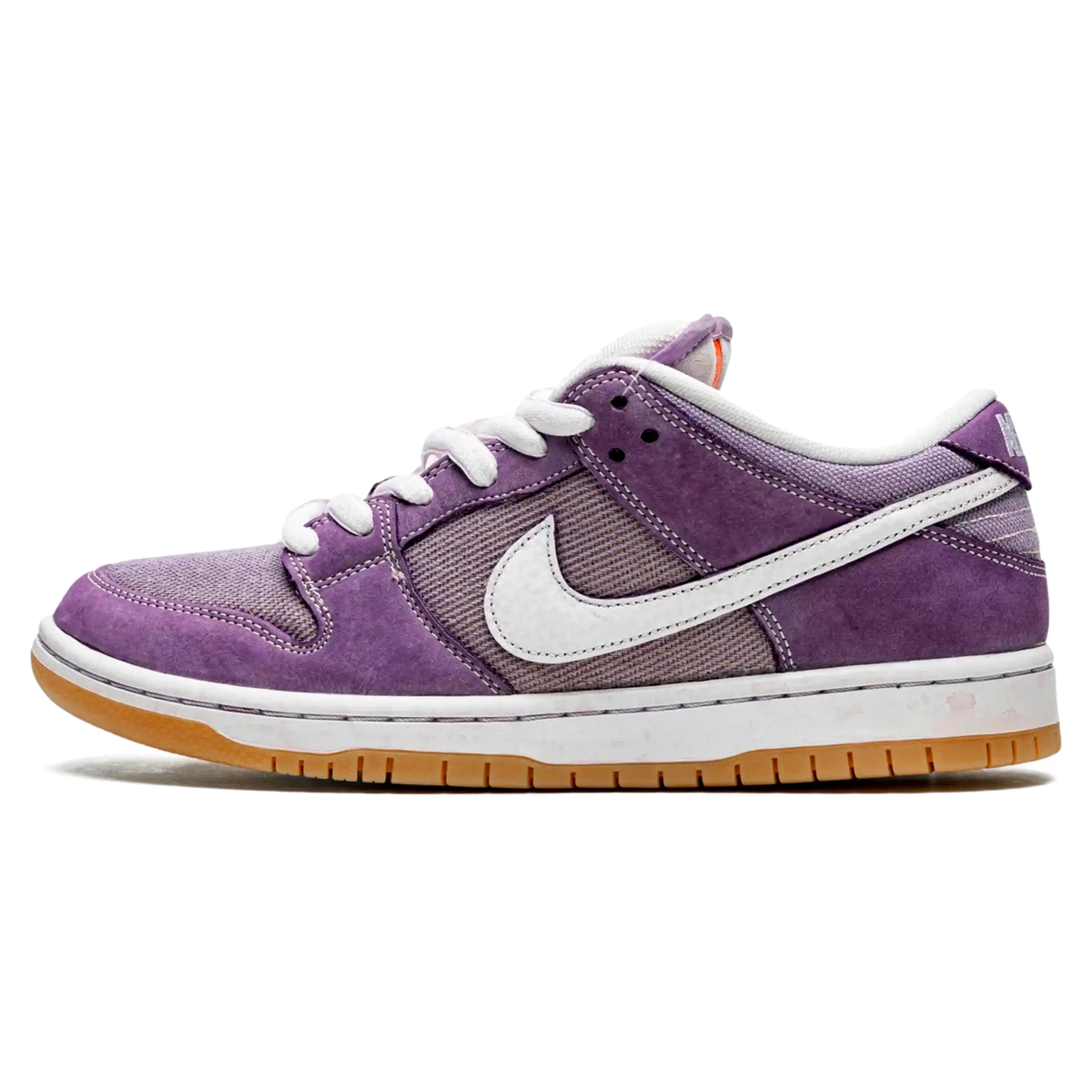 Tênis Nike Dunk Low SB "Unbleached" Roxo