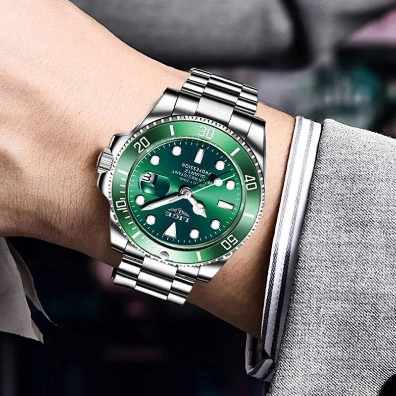 Relógio Masculino Aço Inoxidável | Submariner