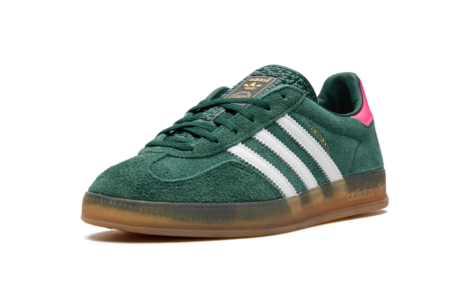 Tênis Adidas Gazelle Indoor Feminino "Collegiate Green" Verde