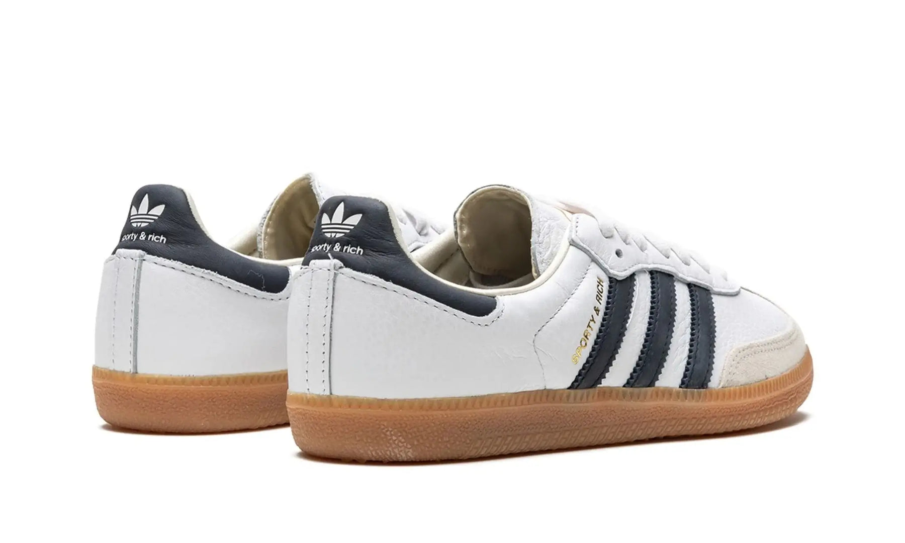 Tênis Adidas Samba OG x Sporty & Rich "Cloud White"