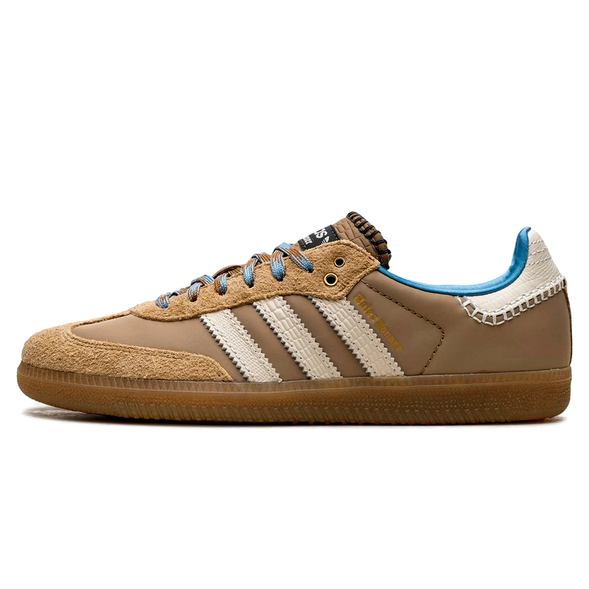 Tênis Adidas Samba x Wales Bonner "Wonder White" Bege