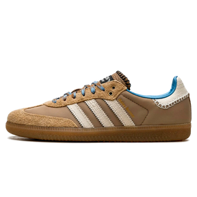 Tênis Adidas Samba x Wales Bonner "Wonder White" Bege