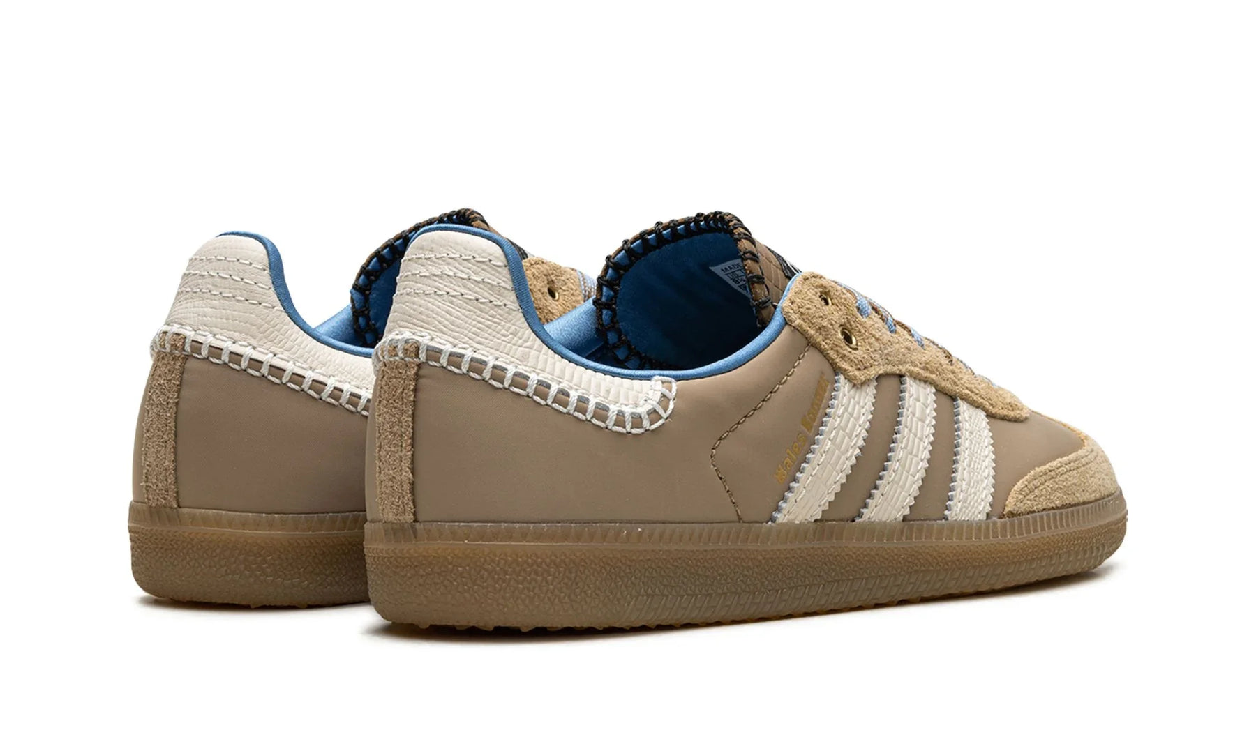 Tênis Adidas Samba x Wales Bonner "Wonder White" Bege